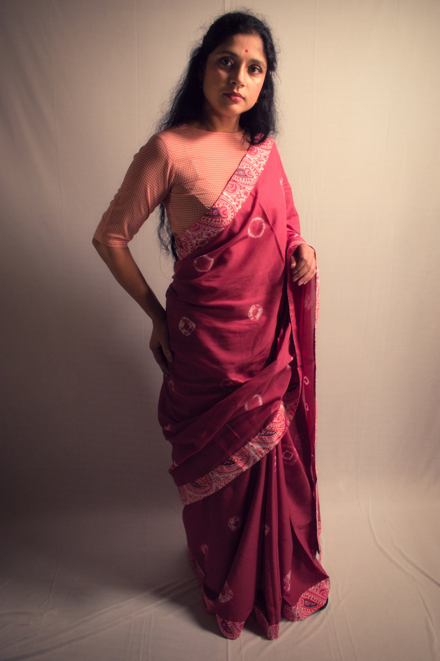 FIRST BLUSH SAREE