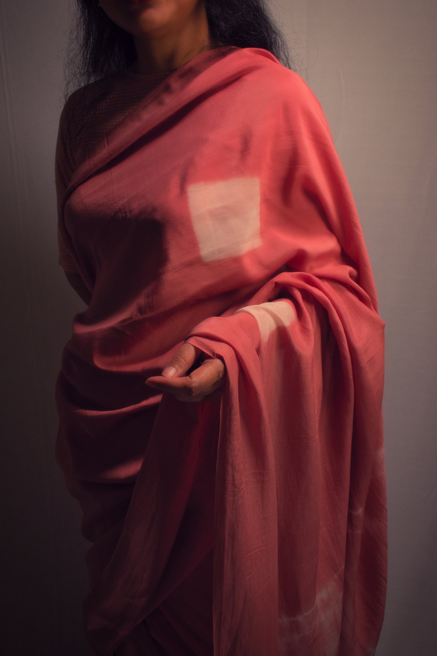 PEACHY FOREVER SAREE