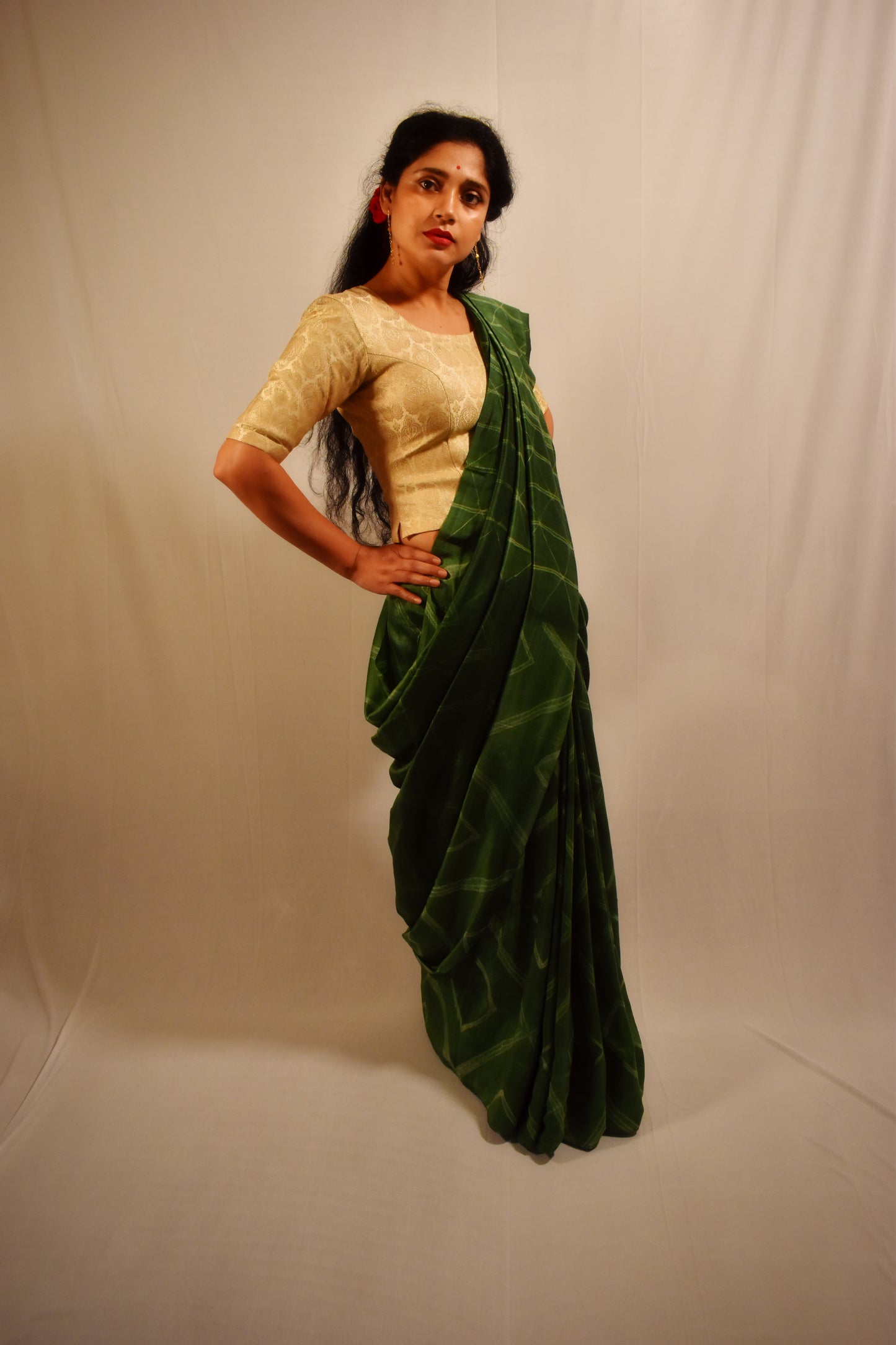PINE FOREST SAREE