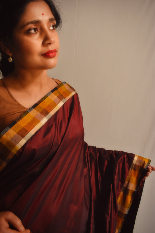THE GARNET SAREE
