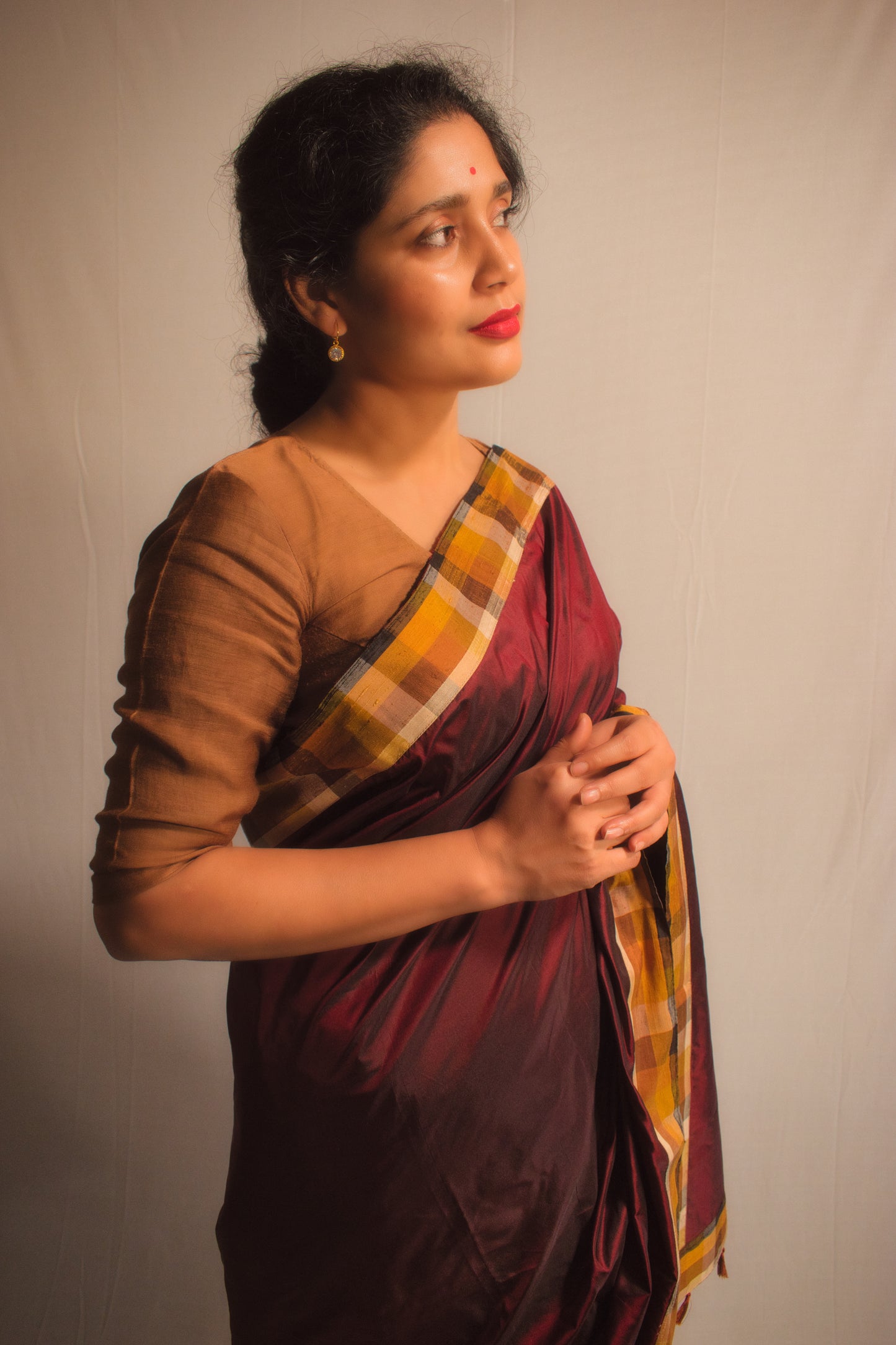 THE GARNET SAREE