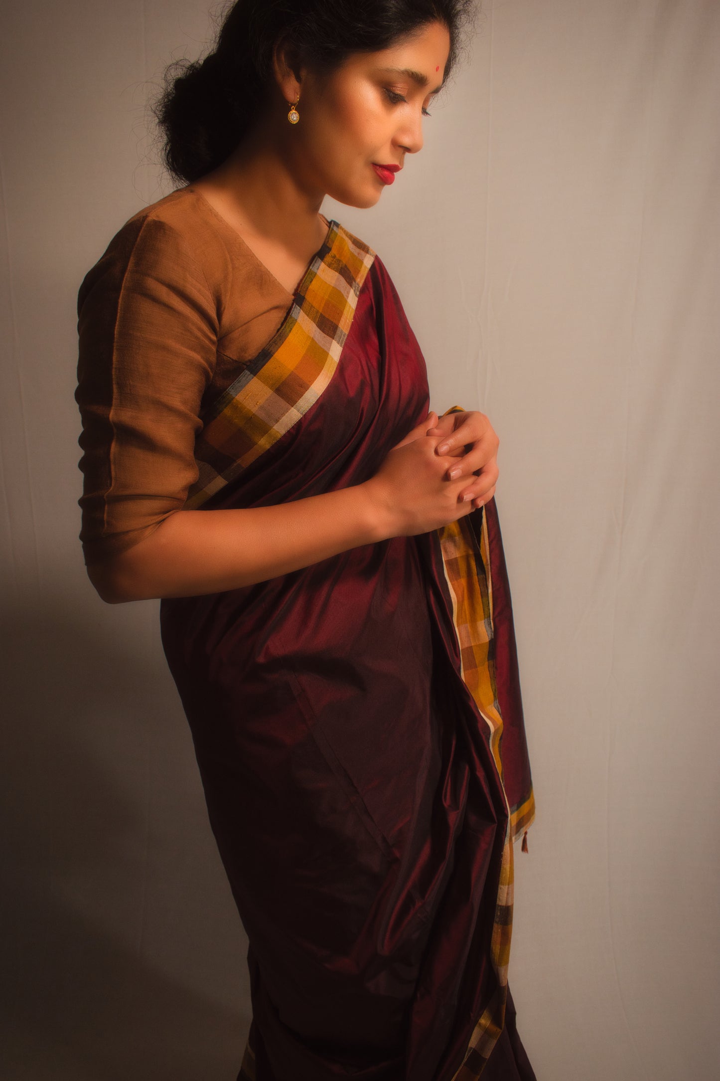 THE GARNET SAREE