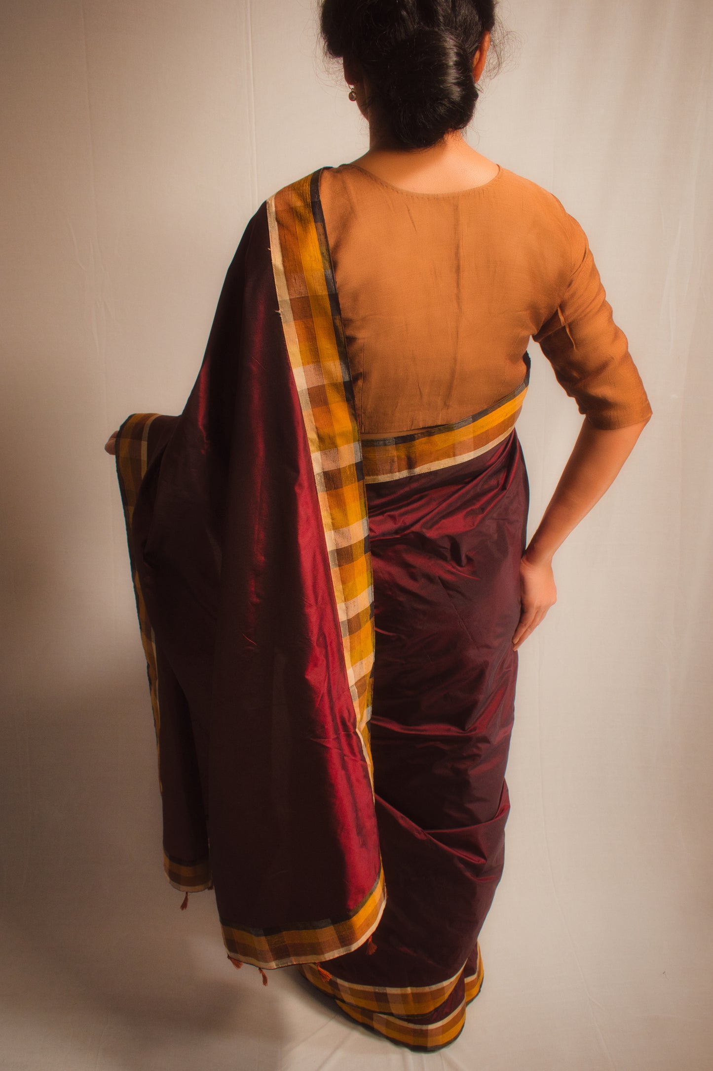 THE GARNET SAREE